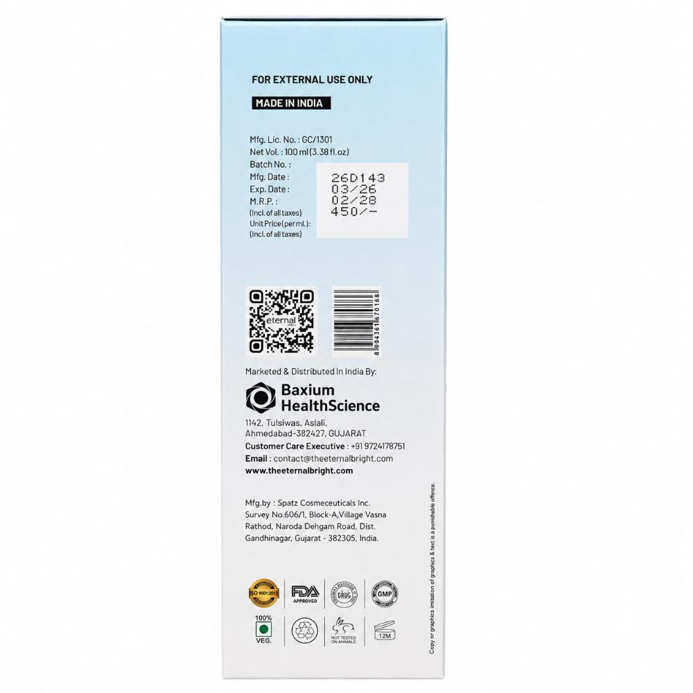 Éternal Bright Glutathione Glo Radiance Face Wash