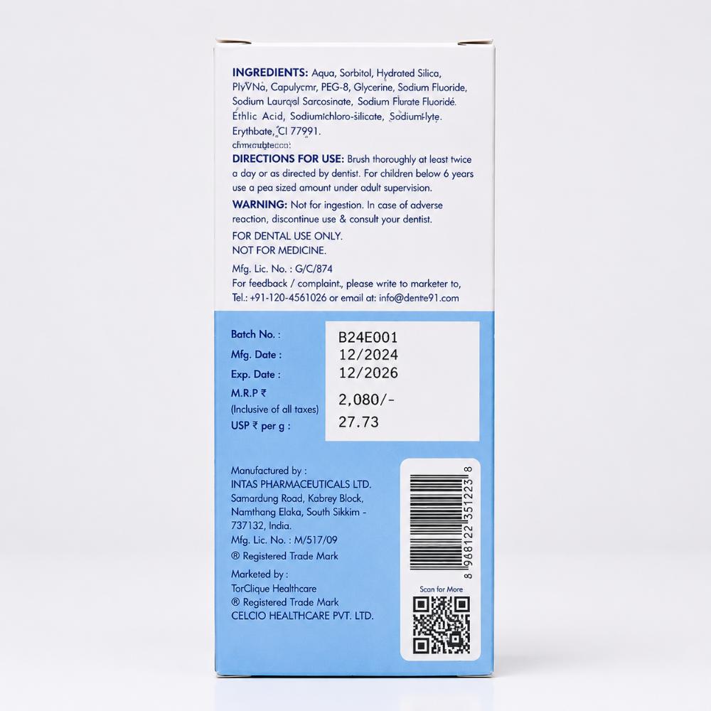 DENTE91 Remineralizing Gel