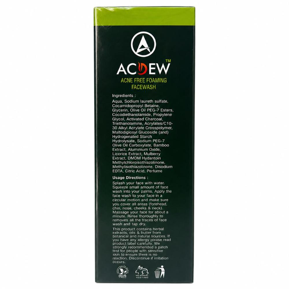 ACDEW Acne Free Foaming Facewash