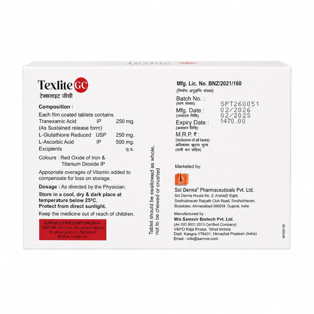 Texlite GC Tablets