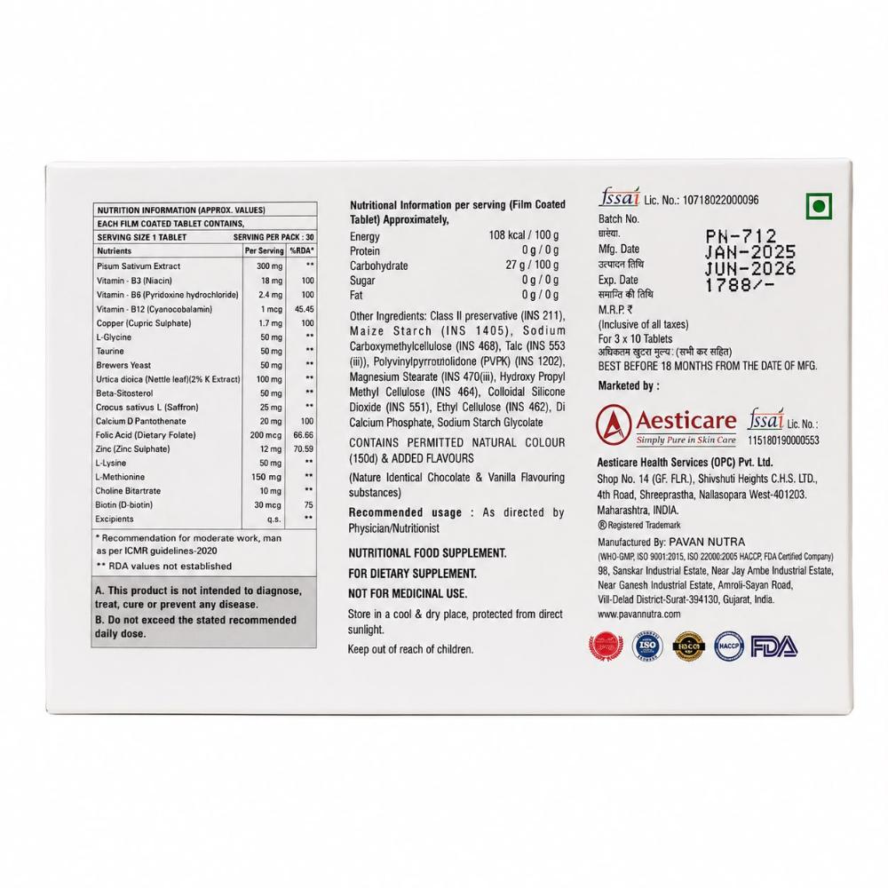 Haract Premium Hair Growth Tablet