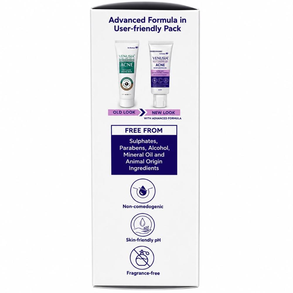 Venusia Acne Moisturizing Gel