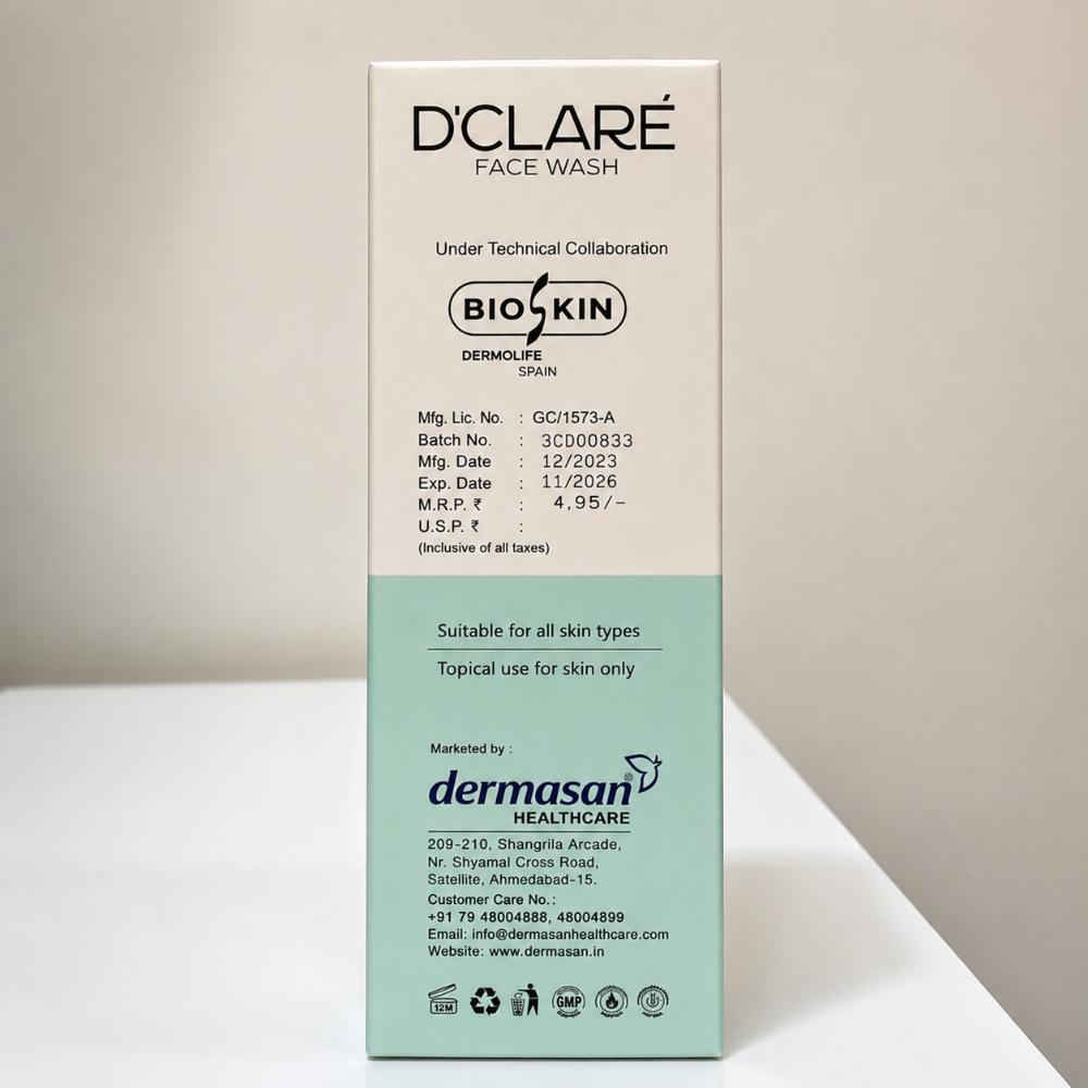 D'CLARÉ Face Wash