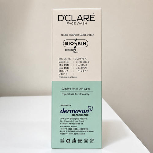 D'CLARÉ Face Wash